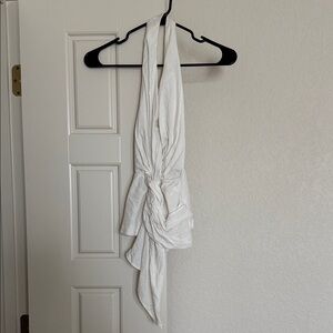 Zara Cream Halter Top